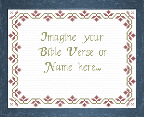 Trellis Border Rose Shades